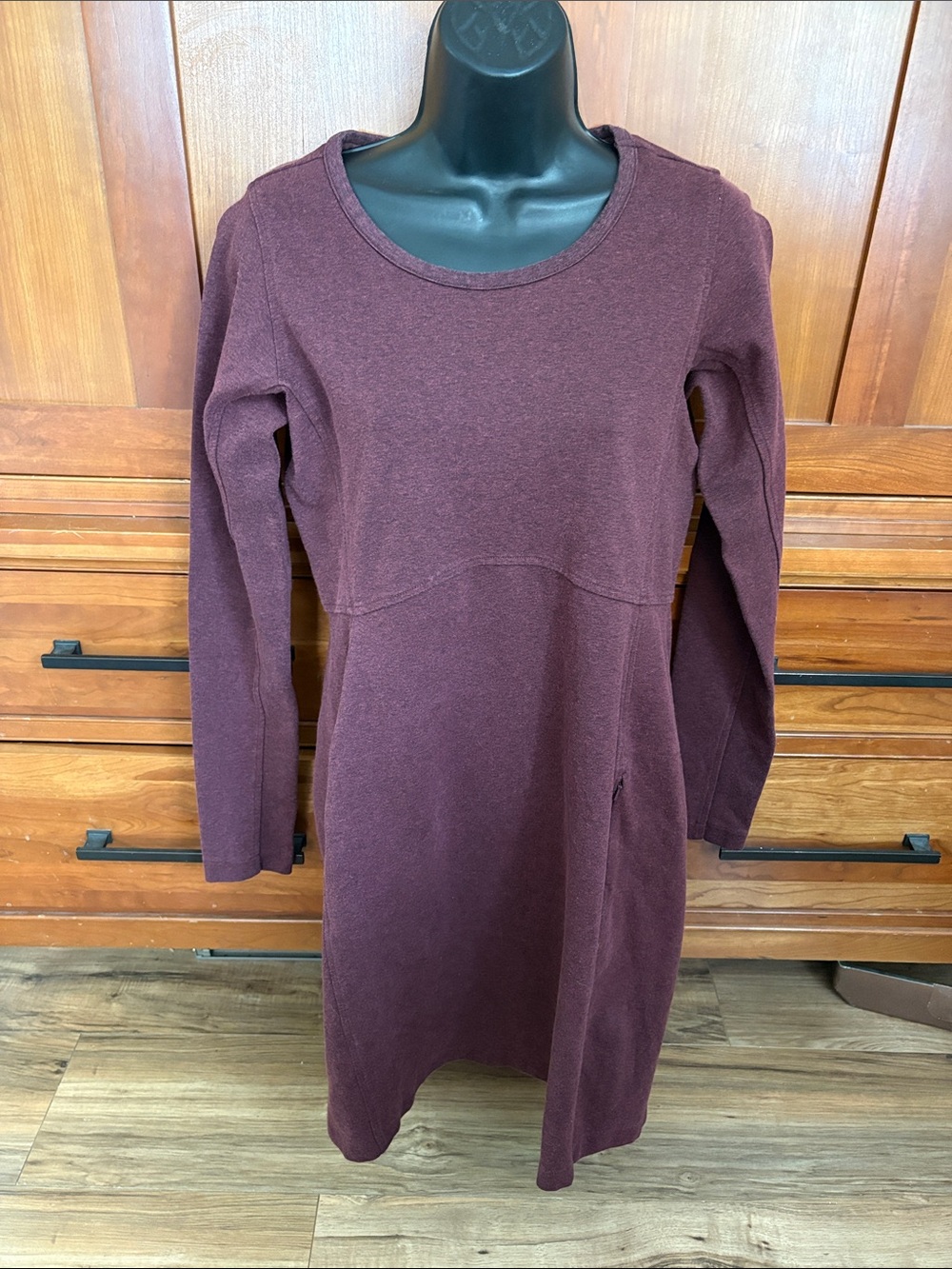 Duluth Trading Co. Women's Wearwithall Ponte Knit Dress Size small